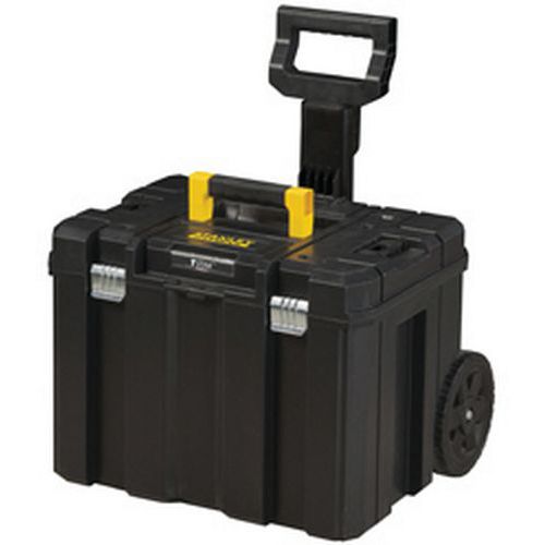 Mallette grand volume manche télescopique tstak fatmax capacité 50 kg Mallette grand volume manche télescopique tstak fatmax capacité 50 kg