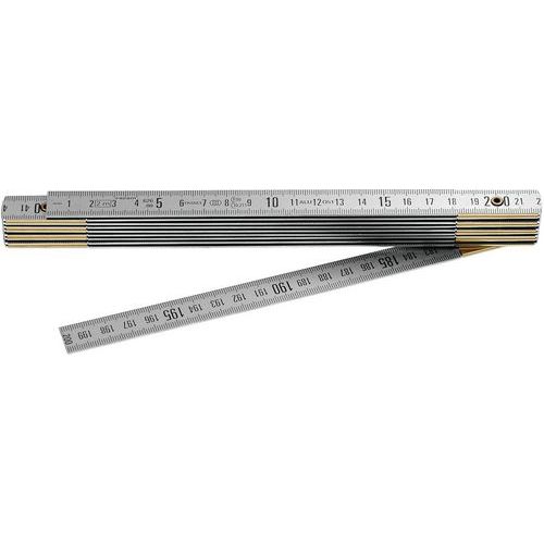 Facom 1 Mètre Pliant Duralumin Classe Iii 2 Mètres - 10 Branches Facom