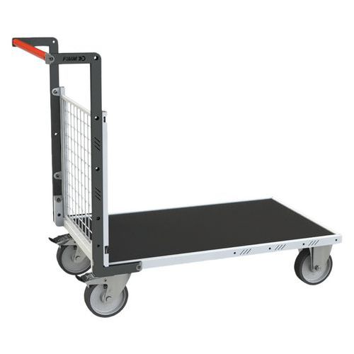 Chariot Modulaire Grillagé 1 Dossier 120x80cm 500 Kg