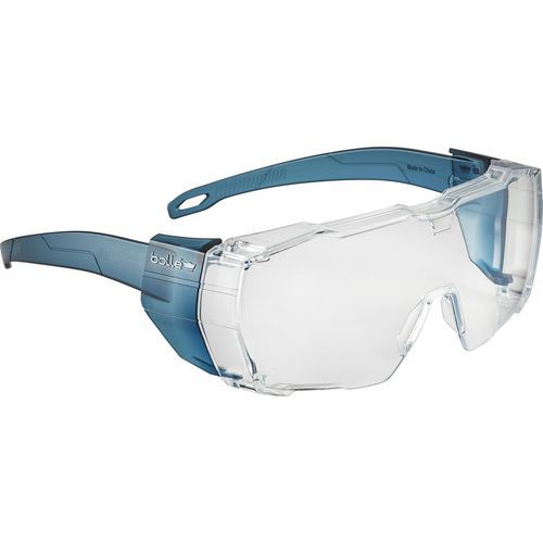 Bolle Safety - Surlunette SWIFT Incolore - Polycarbonate Antirayures Antibuée - CE EN 16321-1 - 39g