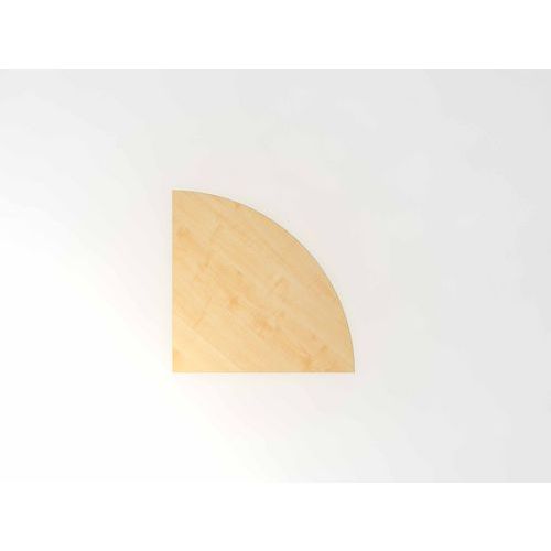 Angle De Raccordement Pour Bureau Série Xbmh-érable-argent