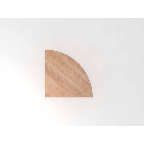 Angle De Raccordement Pour Bureau Série Xbmh-noyer-argent