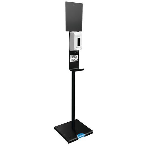 Station De Désinfection à Pédale Sanimains Anthracite