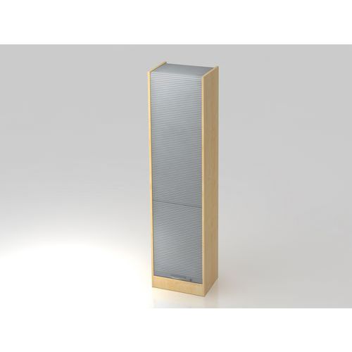 Armoire Rideau Verticale-5-50x40x2004cm-érable-courbée