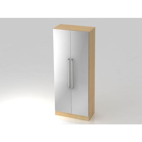 Armoire Non Verrouillable Solid-métal-5-érable-argent