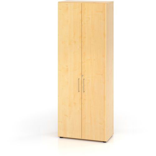 Hammerbacher - Armoire de bureau à portes battantes - Érable - 6 étagères - Bois MFC - Éco-responsable