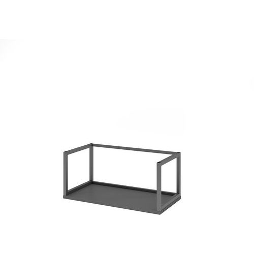 Hammerbacher - Étagère de bureau réglable - Acier Anthracite 800x400mm - FSC - Montage facile