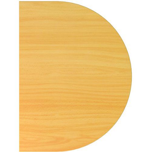 Extension De Bureau-60x80cm-chêne-argent