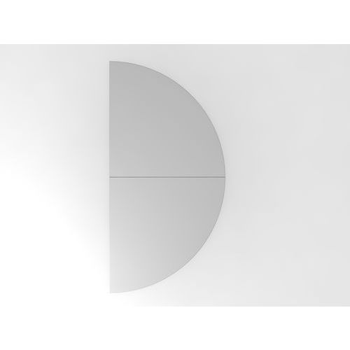 Extension De Bureau-160x80cm-gris-blanc