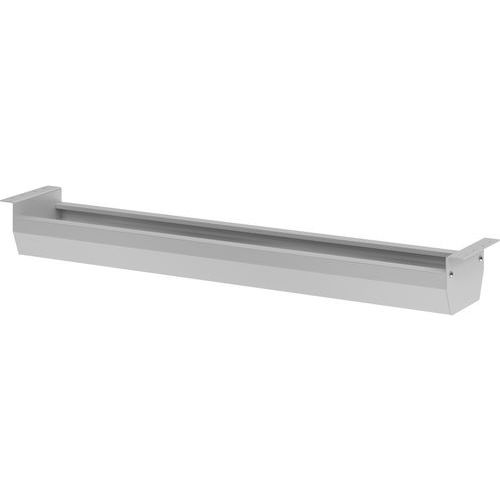 Goulotte Câbles Pour Table - 120 Cm - Argent