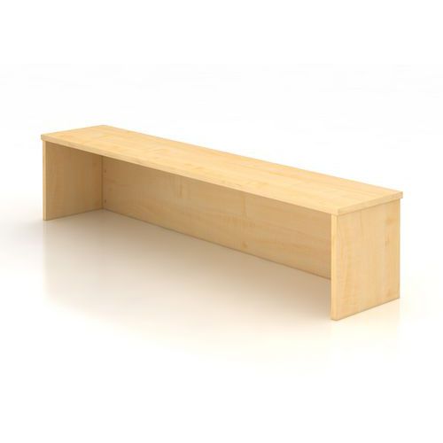 Hammerbacher - Rehausse de comptoir bureau - 160 cm Érable - FSC - Éco-responsable