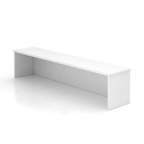 Hammerbacher - Rehausse de comptoir bureau - 160 cm Blanc - Éco-responsable FSC