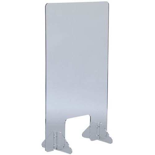 Écran De Table Transparent Anti-projection H 705 X L 485 Mm