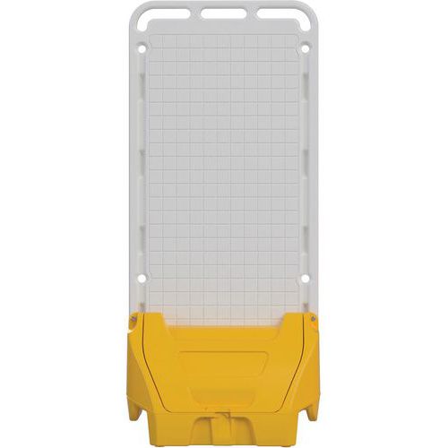 Présentoir D'affichage Mobile - Base Jaune