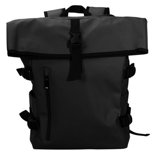 Sign - Sac à dos Urban éco Noir - Poche ordinateur 15,6" - 57% recyclé - Éco-responsable