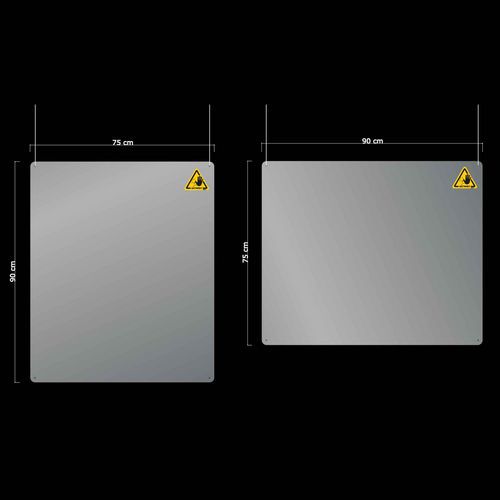 Ecran De Protection à Suspendre 90x75 Cm