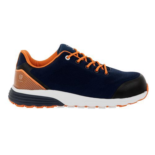 Parade - Chaussures de sécurité basses S1PS SR Slalum - Bleu/Orange - Pointure 45 - Amagnétique et Non métallique
