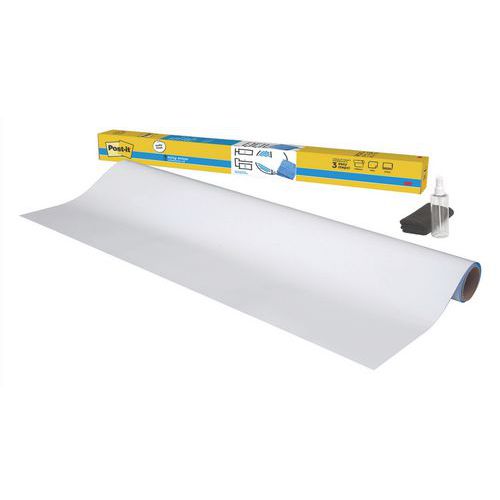 Post-it 1 Tableau Blanc En Rouleau Post-it Easy Erase Whiteboard - Post-it