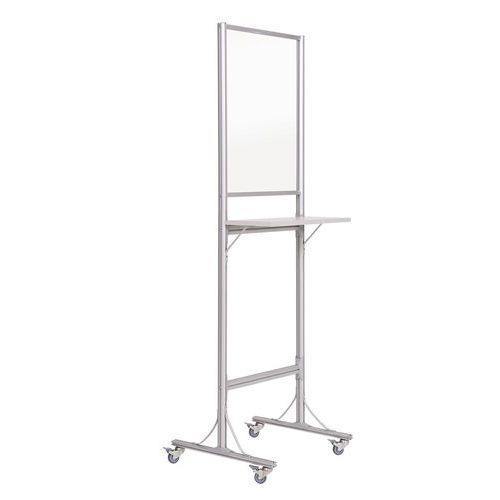 Cloison De Protection Acrylique Avec Table H.190 Cm