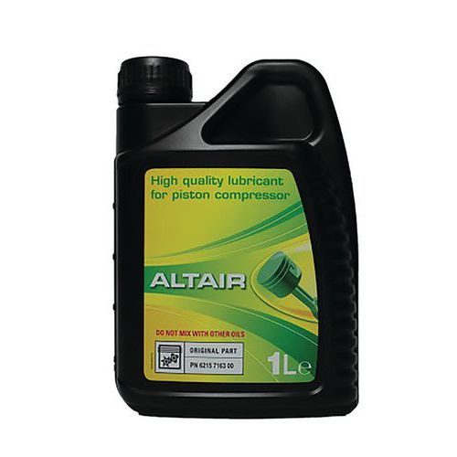 Huile Altair pour compresseur à air - 1L - Abac Huile Altair pour compresseur à air - 1L - Abac