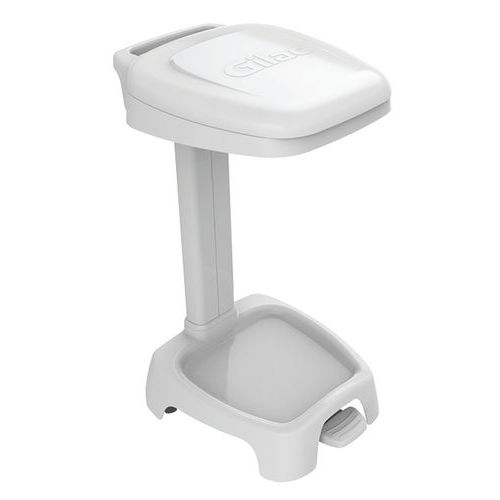 Support Sac 120l - Couvercle Blanc