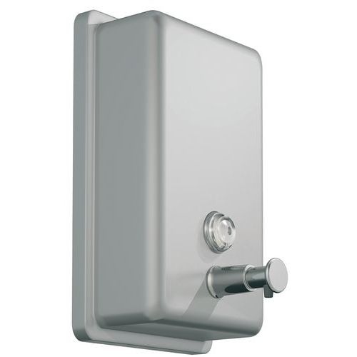 Distributeur savon gel Savinox - Inox brossé - JVD Distributeur savon gel Savinox - Inox brossé - JVD