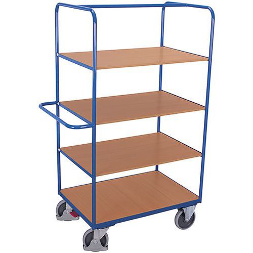 Chariot à tagères Haut Avec Étagères Repliables