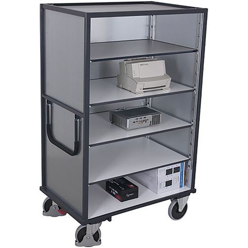 Chariot Esd à tagères Entièrement Soudé / Sw-800.872