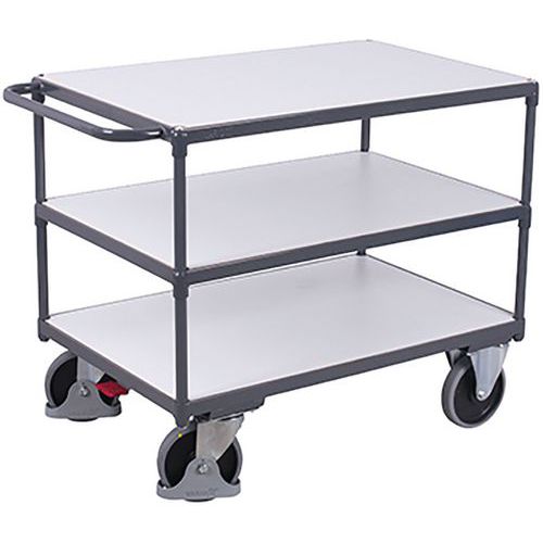 Chariot Esd à Plateaux Charge Lourde 3 Plateaux