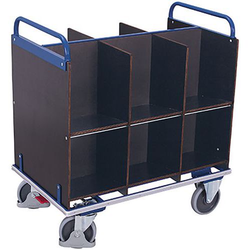 Chariot Porte-documents Avec 12 Casiers / Sw-700.995