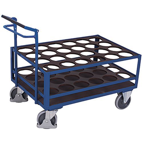 Chariot Pour Bouteilles Avec Système De Blocage