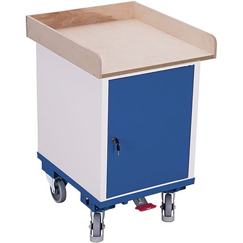 Coffre Mobile Porte Battante Avec 1 Plateau / Sw-500.014