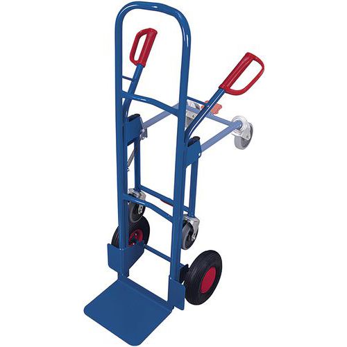 Diable En Tube D'acier Avec 2 Roues De Support / Sk-710.055