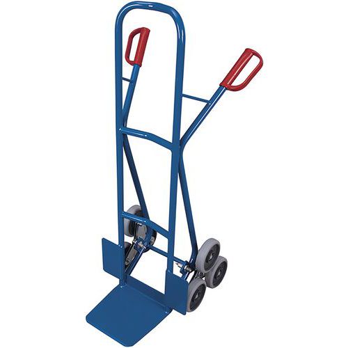 Diable Escalier Avec 2 Roues En Étoiles à 3 Roulettes