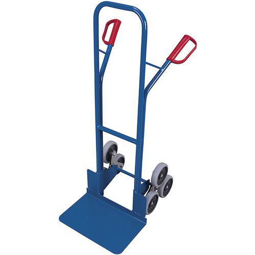 Diable Escalier Avec 2 Roues En Étoiles à 3 Roulettes