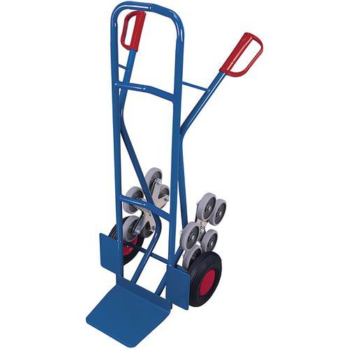 Diable Escalier Avec 2 Roues En Étoiles à 5 Roulettes