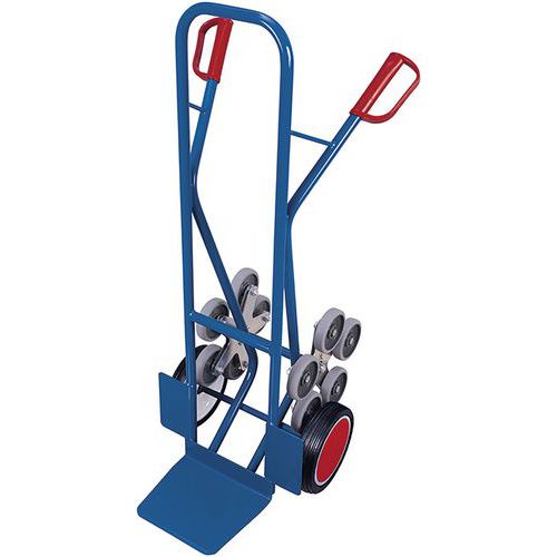 Diable Escalier Avec 2 Roues En Étoiles à 5 Roulettes