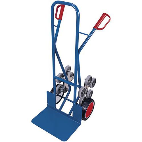 Diable Escalier Avec 2 Roues En Étoiles à 5 Roulettes