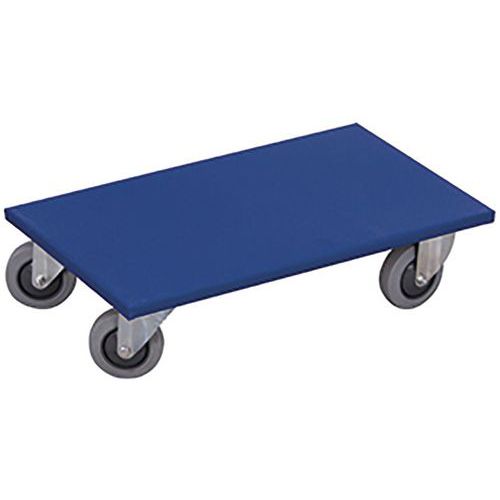Plateau Roulant Avec Roulettes Pivotantes à Bandage