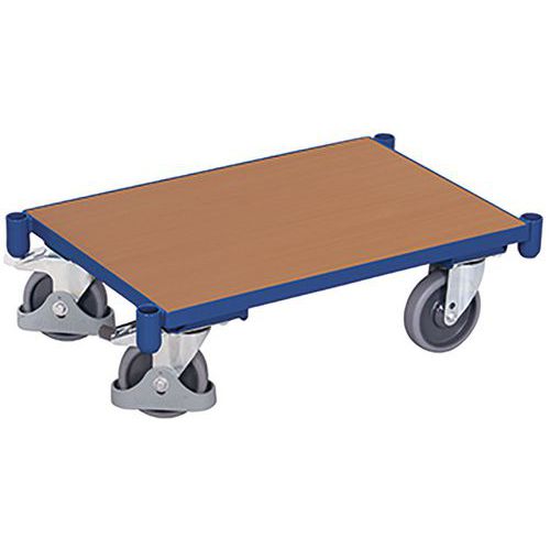 Plateau Roulant Modulaire Euro Avec Plateau Et Dossier