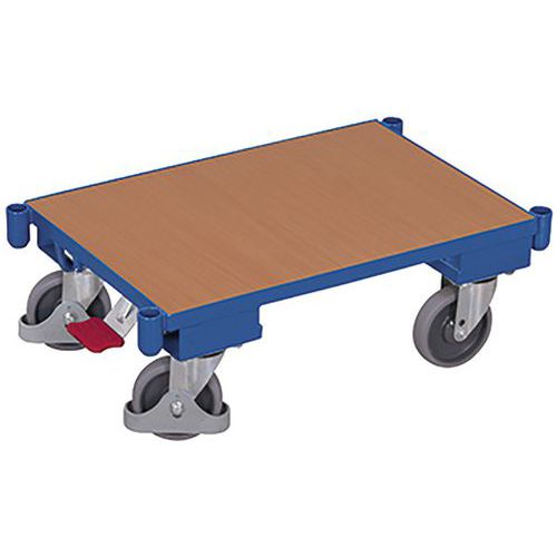 Plateau Roulant Modulaire Euro Avec Plateau Et Dossier
