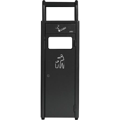 Cendrier Poubelle - Anthracite - 33 + 24 L
