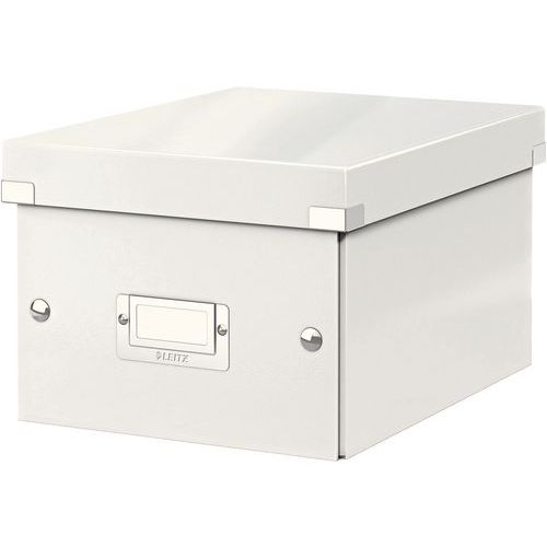 Boîte De Rangement Leitz Click & Store Petit Format Blanc