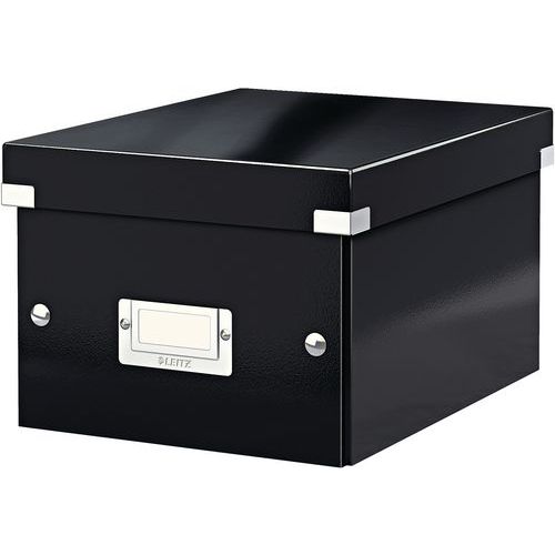 Boîte De Rangement Leitz Click & Store Petit Format Noir