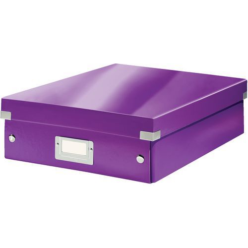 Boîte à Compartiments Leitz Click & Store Medium Violet