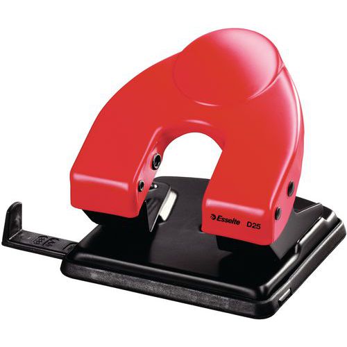 Perforateur 2 Trous Esselte D25 Rouge