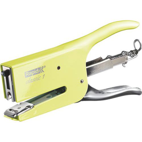 Pince-agrafeuse Retro Classic K1. Boîte Mellow Yellow