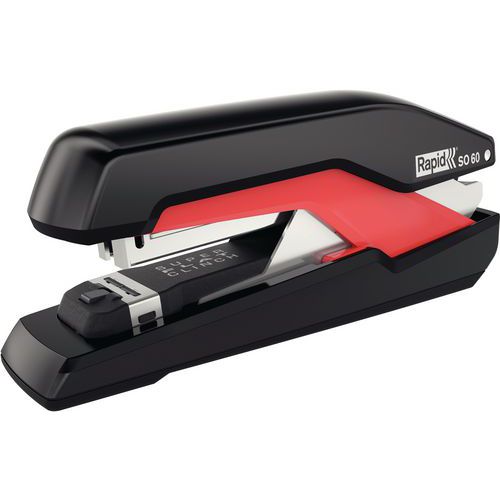 Agrafeuse Omnipress Supreme So60. Boîte Brochable Noir/rouge