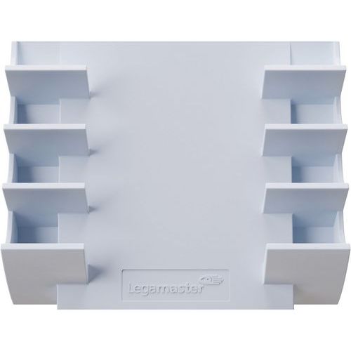 Legamaster - Porte-marqueurs pour tableau en verre - Bleu - 130x153mm - Effaçable à sec