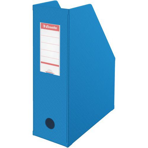 Porte-revues Esselte Pvc A4/100 Mm Vivida Bleu